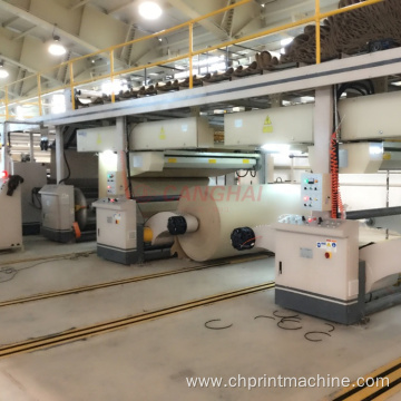 Automatic 3 layers corrugated cardboard prodution line
